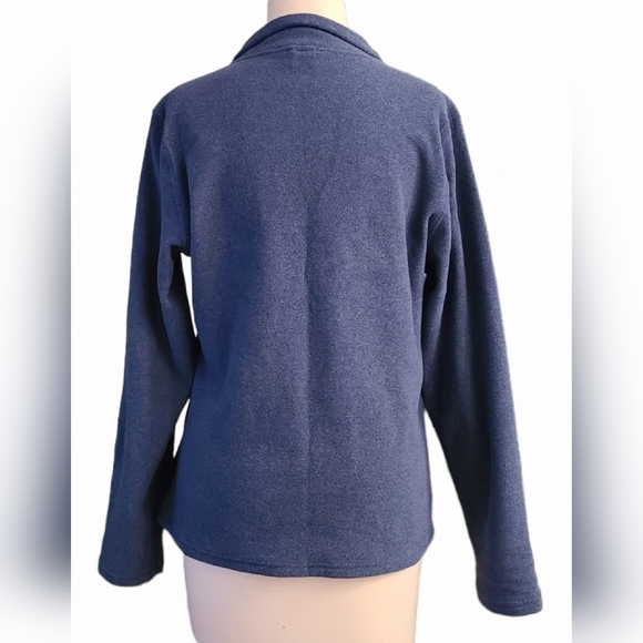 The North Face size L blue pullover - Picture 2 of 10